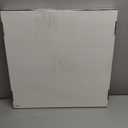 XFM Large Wall Clocks for Cafes 20 Inch Wood Wall Clock Battery Operated Brown Vintage Wall Clock Non Ticking Farmhouse Clock (No Solid Wood, it is with MDF Material)