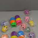 12 Pack 3.5Large Easter Eggs Filled with Bunny Stress Ball Fidget Toy 8 Colors Squeeze Squishy Relief Toy for Kids Boys Girls,Easter Basket Stuffers Easter Egg Hunt Party Favors Gifts Classroom Prize