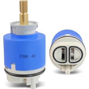 Urnqowuy PBR 40 Faucet Cartridge Fit for La Torre, Gerber-92-298, American Standard, Moen & Danze, Single Lever Shower Tub Repair, Tub Faucet Cartridges