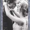 24x24 Frame Rustic Blue, 24x24 Picture Poster Frame, Horizontal Vertical Hanging, 24 by 24 Wall Gallery Family Concert Portrait Photo Frame Anniversary/Birthday/Wedding/Thank you/Christmas Gift