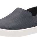 Bella Vita Women's Kiona Athleisure Sneaker (6 Narrow, Navy Croco)