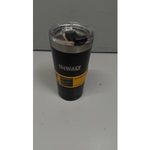 DEWALT Stainless Steel Tumbler, Black, 20 Ounce (1 Count (Pack of 1)