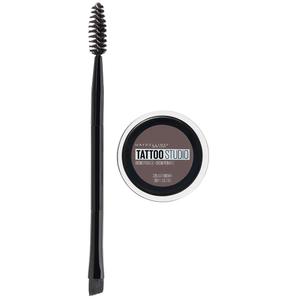 Maybelline TattooStudio Brow Pomade Long Lasting, Buildable, Eyebrow Makeup, Ash Brown, 1 Count