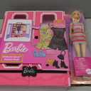 Barbie Fashionistas Ultimate Closet Portable Fashion Toy with Doll, Clothing, Accessories and Hangers, Gift for 3 Years Old and Up
