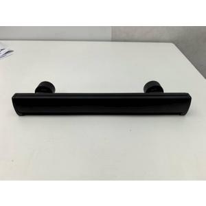 Headrest Hanging Car Trash Bag Holder - Aluminum Alloy with 25 Disposable Trash Bags, 2 Headrest Hooks, Compact Car Garbage Bin for Back Seat, Office, Travel & Camping (Black)