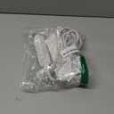 Amazon Basics 3-Prong Indoor Rectangle Extension Cord Power Strip, Flat Plug, Space-Saving, Grounded, 13 Amps, 1625 Watts, 125 VAC, 6 ft, White, 2-Pack