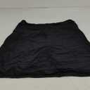 Micosuza Womens Skirted Swim Short Sun Protective UPF 50+ Swimming Bottom with Attached Skirt (X-Large, Black)
