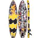 WNOVA 11'6"x35"x6" Wood Grain Stand Up Paddle Board Inflatable, Portable SUP Paddleboard, 1 Pc