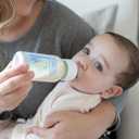 Dr. Brown's Anti-Colic Options+ Narrow Glass Baby Bottle with Level 1 Slow Flow Nipple, BPA-Free, 4 oz/120mL, 4-Pack