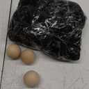 MANCHAP 30 PCS 2 Inch Wooden Ball, Unfinished Wood Balls, Natural Wood Spheres No Hole for Crafts, DIY Projects and Decoration