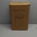 3 Pack Bathroom Trash Can 2.6 Gallon Small Touchless Automatic Motion Sensor Trash Cans Slim Waterproof Garbage Bin with Lid for Kitchen, Office, Bedroom Black