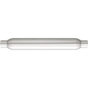 MagnaFlow Glasspack Performance Exhaust Muffler 18146: 2.5"/2.5" Inlet/Outlet, 4x4x26" Round