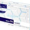 LEVOIT 14x30x1 Air Filter MERV 11, 6-Month Pleated Furnace Filters for Home AC HVAC, High-Efficiency Allergen Defense for Pet, Dust and Smoke, 2 Pack (Actual Size 13.7×29.69×0.79 inches)