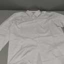 J.VER Boy's Long Sleeve Dress Shirts Solid Stretch Wrinkle-Free Shirt Kids Casual Button Down Shirts School Uniform (White,14-15y)