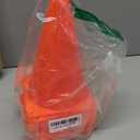 Bedwina Race Car Birthday Party Decorations - (36 Pcs) 12 - 8-Inch Orange Mini Cones for Kids & 24 Black & White Checkered Flags on Sticks - Race Car Themed Birthday Party Decor & Centerpiece Supplies