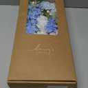 Artificial Flowers Combo Box, 39PCS Fake Flowers, Silk Flower Mix with Wire Stem, DIY Wedding Bridal Bouquet for Arrangement, Shower Party Home Dcor, Soft Pastel Mix