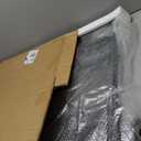 Plow & Hearth Metal Fireplace Screen 3 Panel Black | 50" W x 30" H | Flat Spark Guard Cover | Stand Alone Wrought Iron Panel Fire Place Cover