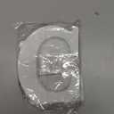 AOCEAN 4 Inch White Wood Letters Unfinished Wood Letters for Wall Decor Decorative Standing Letters Slices Sign Board Decoration for Craft Home Party Projects (C)