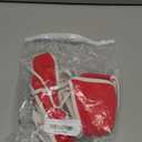 Suvimuga Women Two Piece Swimsuit Color Block Swimwear Halter String Triangle Bikini Sets (Medium, Red)