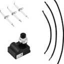 TS-IG3007 Igniter Replacement Parts for Pit Boss Memphi Ultimate 4-in-1 Grill Parts 3Pcs Pit Boss Memphis Electrodes Ignitor and Ignition Wire Push Button Parts Pit Boss Replacement Electronic Igniter