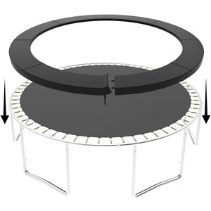 Trampoline Pad, Universal Weatherproof Anti-Slip Replacement pad, Durable Outdoor Trampoline Frame Protector Accessories, Fit 10FT 12FT 14FT 15FT 16FT Round Trampoline Frames