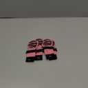 DOK TigerToes Premium Non-Slip Dog Socks for Hardwood Floors - Extra-Thick Grip that Works Even When Twisted - Prevents Licking, Slipping, and Great for Dog Paw Protection (Sassy Pink, Small)