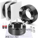 FLYCLE 2 inch 5x4.5 Wheel Spacers for TJ YJ XJ MJ KJ KK ZJ, 5x114.3mm Wheel Spacer for Wrangler Ranger Explorer Mustang Edge 1/2-20 Studs with 82.5mm Center Bore