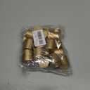 24 Pcs Gold Table Number Holders, Wooden Mini Cylinder Lightweight Place Card Holders for Table, Photo Picture Menu Name Card Sign Display, Table Number Stands for Wedding Birthday Party Banquet