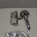 MakeFit Filtered Shower Head with Handheld Combo - Dual 2-in-1 Spa System with Massage Shower and 10 Modes Hand Held Shower High Pressure with Built in Power Wash Mode (Chrome)