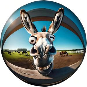 Spare tire Covers 17 inch for Trailers RV Spare tire Cover Wheel Sun Protectors Weatherproof Wheel Covers Waterproof Universal Fit for Camper Trailer Rv SUV Truck Travel Funny Donkey
