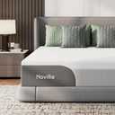 Novilla Bliss Cooling 12 Inch Twin Mattress, Gel-Infused Memory Foam
Mattress Twin in a Box with Cool-Touch Nylon Cover, Pressure Relief & Body Support with CertiPUR-US Certified Foam
