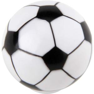 Silverline 10 Pack K0003-S Cabinet Hardware Dresser Drawer Knob Soccer Sports Wardrobe Handle Pulls