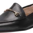 Sam Edelman Women's Loraine Loafer, Black Leather, 7 Wide