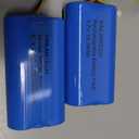 AOLIKES 5200mAh Battery Replacement for AOSU SolarCam P1 SE/ DC8L/C8L P1 Lite/C9E2CA11 SolarCam D1 SE / D1 Classic / C6L WirelessCam Lite Battery -2 Pack