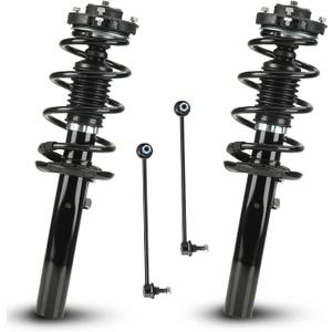 Front Struts Shock Absorber Sway Bar Links Kit Fit for Volkswagen Beetle 2012-2017, for EOS 2007-2011, for Golf 2010-2014, for Jetta 05-17, Replace 172311 K80478 (2Pcs)