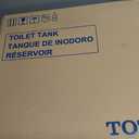 TOTO Drake 1.28 GPF Toilet Tank with WASHLET+ Auto Flush Compatibility, Cotton White - ST776EA#01