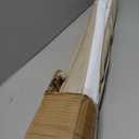 UNISHADES 100% Blackout No Tools No Drill Cordless Roman Shades for Windows, Size 45 3/4" W 60" H (for Windows 46" W 60" H) Blackout - Beige