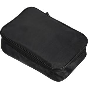 PATIKIL 11" x 7" Ping Pong Paddle Case, Table Tennis Racket Case Soft Cover Container Bag for Sports Accessories, Black