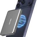 Portable Charger, for Magsafe Power Bank, 10000mAh Magnetic Battery Pack with 22.5W PD Fast Charging for iPhone 17/16/15/14/13/12 Series, Travel Essential, Glacier Gray