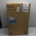 EKO Mirage-T 50 Liter / 13.2 Gallon Touchless Rectangular Motion Sensor Trash Can or Recycling Bin, Brushed Stainless Steel Finish