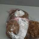 Hollowfly Graduation Bears 2025 Plush Stuffed Animal Bear with Gown Cap Tassel Set Cute Brown Graduate Gifts Stuffed Animal Doll Plush Toy for Party Supplies(13.8 Inch,Pink)