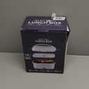 Compact 1.8L Electric Lunch Box Food Warmer, Adjustable Temperature Control 80W