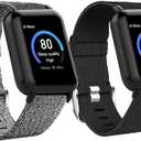 Compatible for 3Plus Vibe Plus Band, Breathable Nylon Woven Fabric Replacement Accessory Strap for Smartwatch
Amazon's Choice