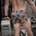 Combat Iron Ranger Panties for Men | Mens Military Silkies Running Shorts | 2.5 Inseam (M)