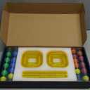 Foamore Tube Kit for Airflow STEM Toy, Air Tubes Toy STEM Kits Building Toys, Education, Air Aerodynamics, Building & Tinkering