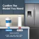 Waterdrop WD-F13 Replacement for GE MWF, SmartWater MWFP, MWFINT, MWFA, GWF, HDX FMG-1, Kenmore 9991, GSE25GSHECSS, WFC1201 Water Filter, 3 Pack