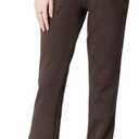 Women's Micro Flared Fleeced Sweatpants - Elastic Waist Drawstring, Warm Fleece for Winter Daily Wear (S)