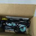 DRQG50-B Heat Cutting Ribbon Cutter, Electric Rope Cutter Thermal Supplies Portable with Screwdriver for Ribbon Braid Nylon Band Ropes Versatile Rope Ribbon Thermal Cutter with Fan