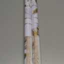 Pack of 2, Safiyya 78.7"×17.3" White and Gold Wallpaper Geometric Peel and Stick Wallpaper for Bedroom Contact Paper for Cabinets Liner Self Adhesive Removable Wall Paper for Walls Vinyl Rolls