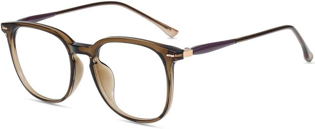 Firmoo Blue Light Glasses for Women, Men Stylish Big Frame Blue Light Blocking Glasses for Computer